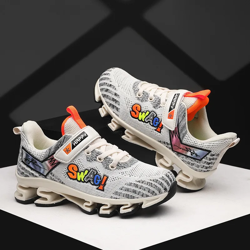 

Обувь для детей Весна лезвие Спорт Бег детская обувь летняя дышащая Повседневная Новая