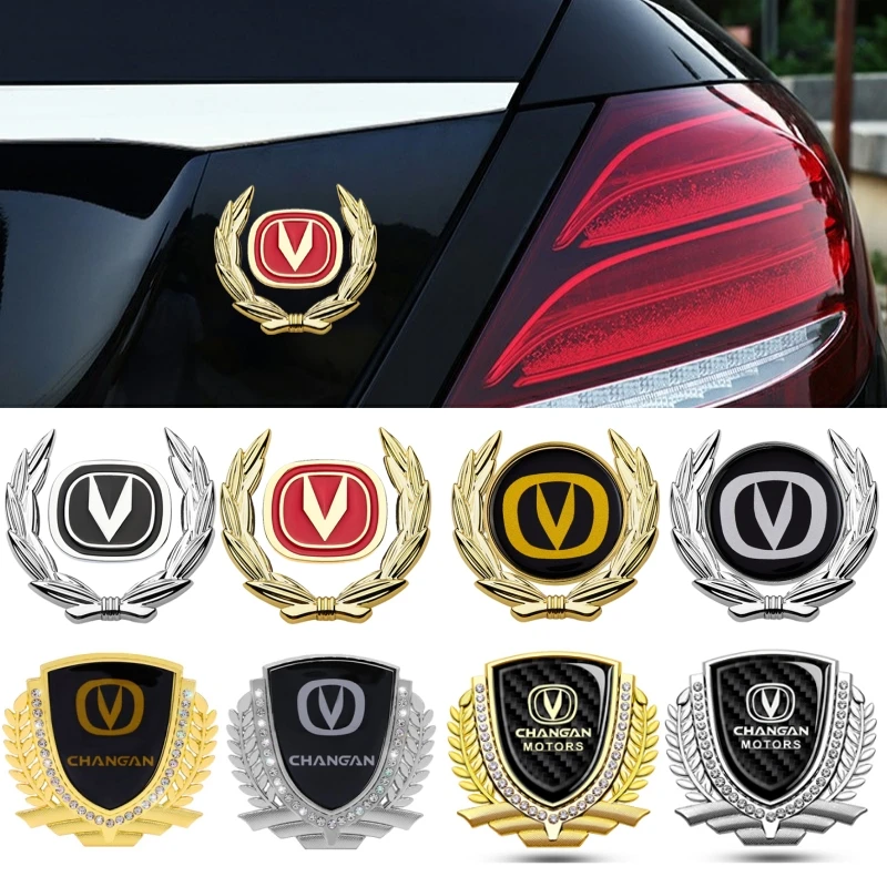

Car Metal Rear Emblem Body Side Sticker for Changan Badge CC Alsvin Hunter CS35 Honor CS95 CS35 CS85 Eado CS15 CS55 Accessories