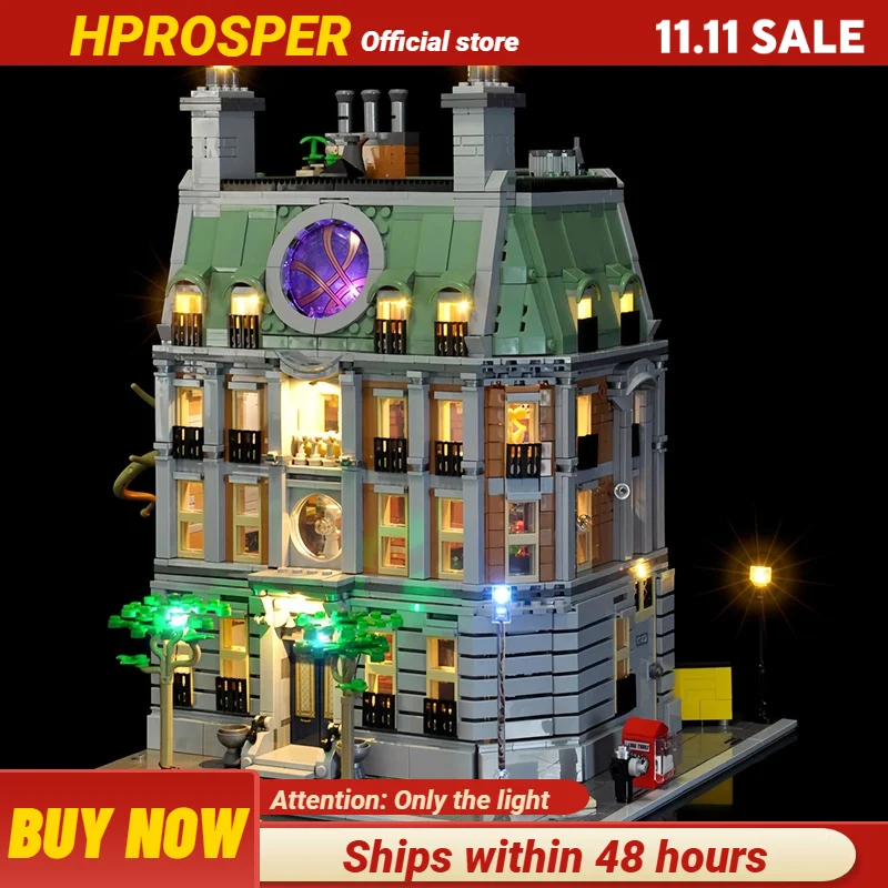 Светодиодные фонари Hprosper 5 В для декоративной лампы Sanctum Sanctorum Marver 76218 с батарейным