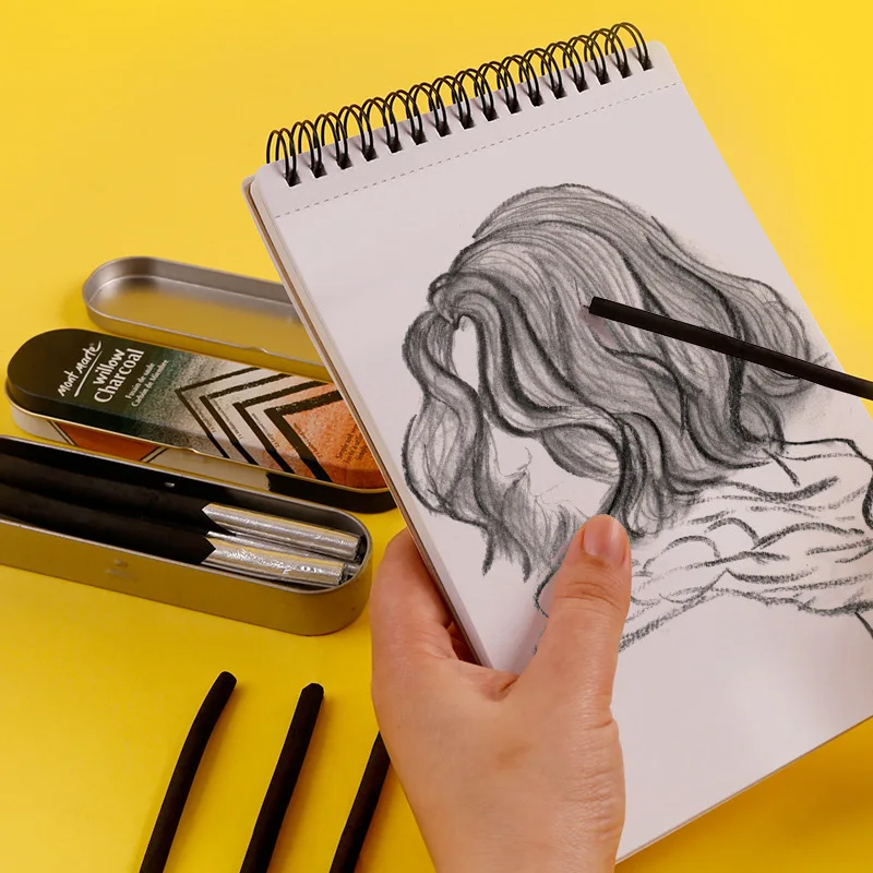 

Sketch Solid Carbon Strip Art Students Soft and Medium Hard Pencil Willow Carbon Strip Charcoal Professional Drawing Tool
