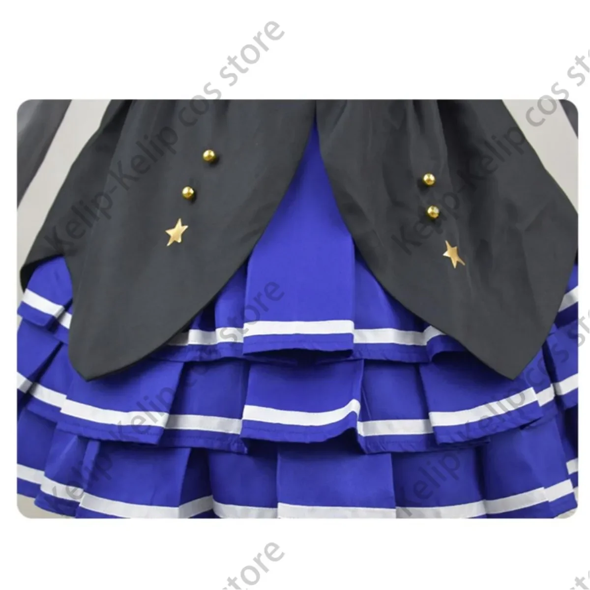 Аниме виртуальный YouTuber Dokibird Косплей Костюм VTuber Ретро Doki JK Униформа платье пальто