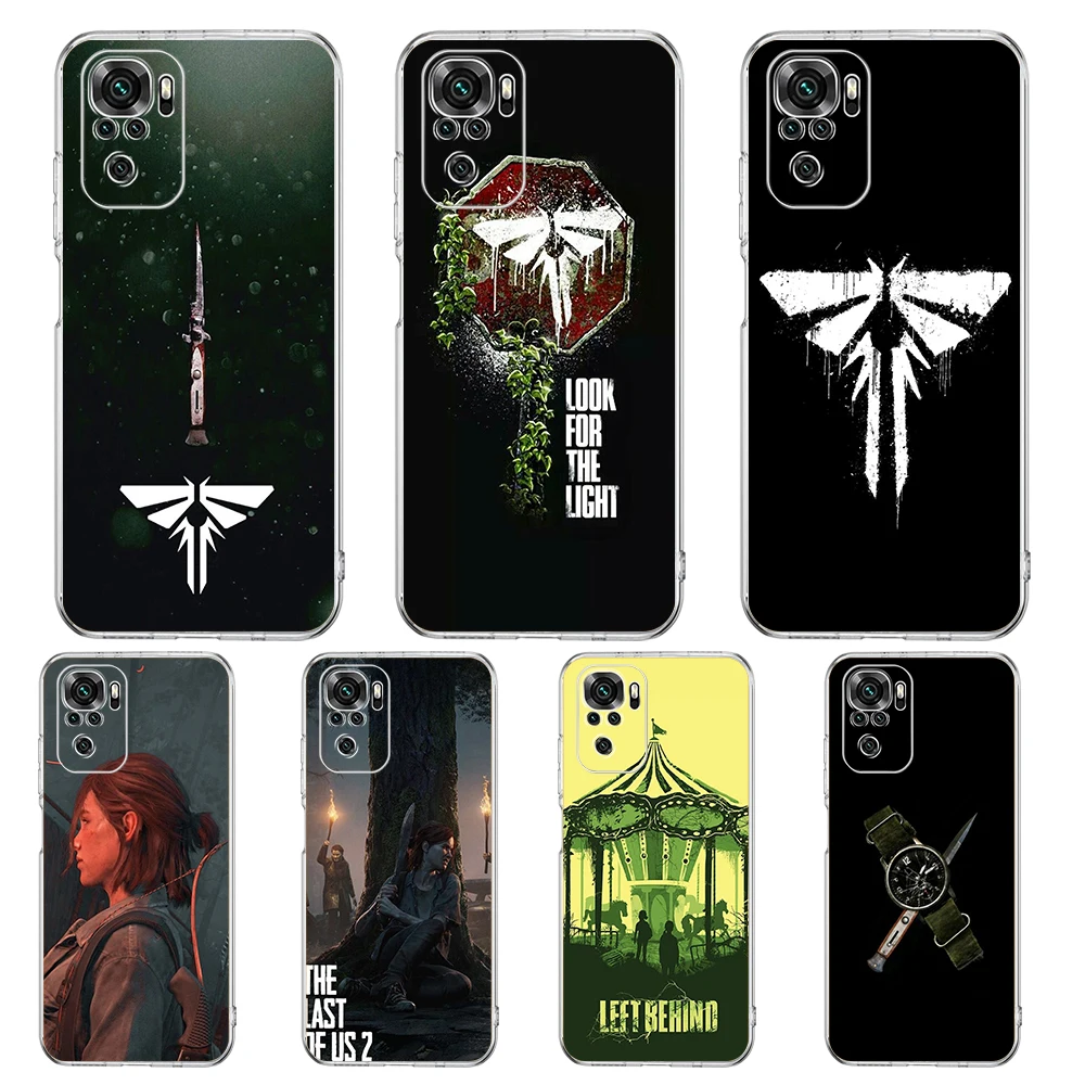 

The Last Of Us Transparent Phone Case for Redmi 10c Note 11 11T 8A 9A 9C 8 9 10 K40 Plus 12 Pro 4G Soft Cover Shell Fundas Capas