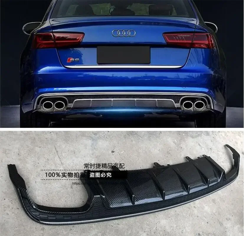 ABS PAINT CARBON задний бампер спойлер для губ крышка диффузора багажника и насадки