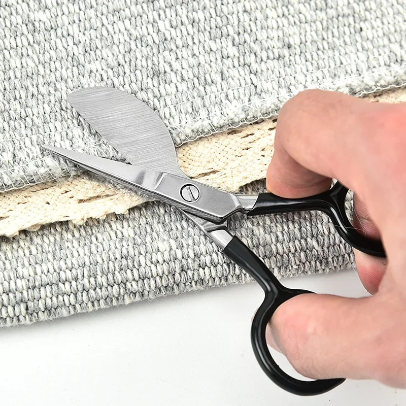 

Sturdy Embroidery Sharp Scissors Shears Steel Trimmer Duckbill Stainless Applique Scissors Sewing Carpet Cutting Needle Scissors
