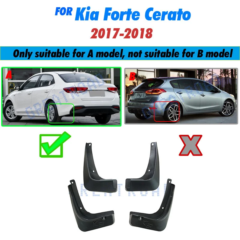 

Литые Автомобильные Брызговики для Kia Forte Cerato K3 2017 2018, брызговики, брызговики, грязеотталкивающие Брызговики, Стайлинг автомобиля
