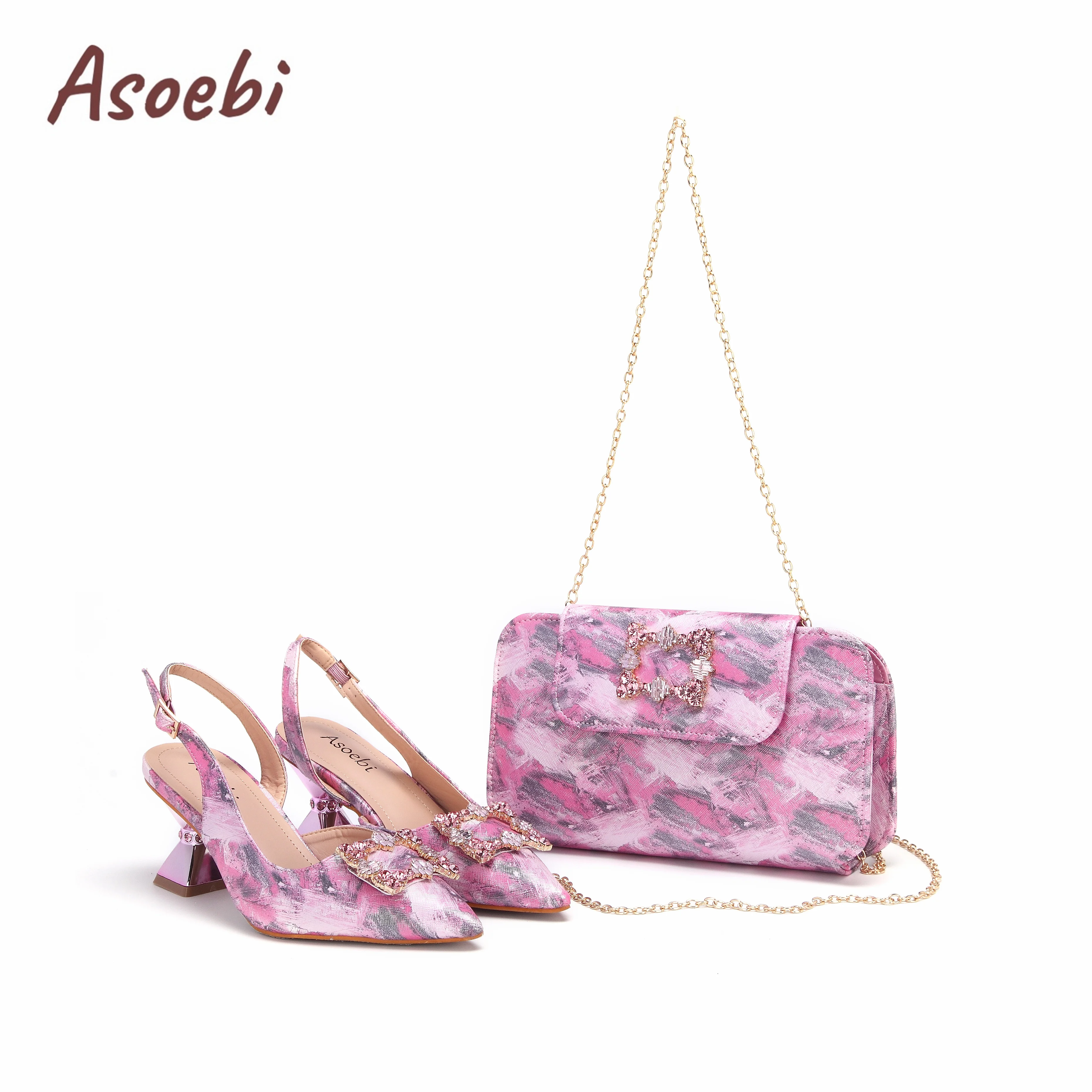 Новинка 2024 г. итальянский дизайн сандалии на высоком каблуке и с острым носком в