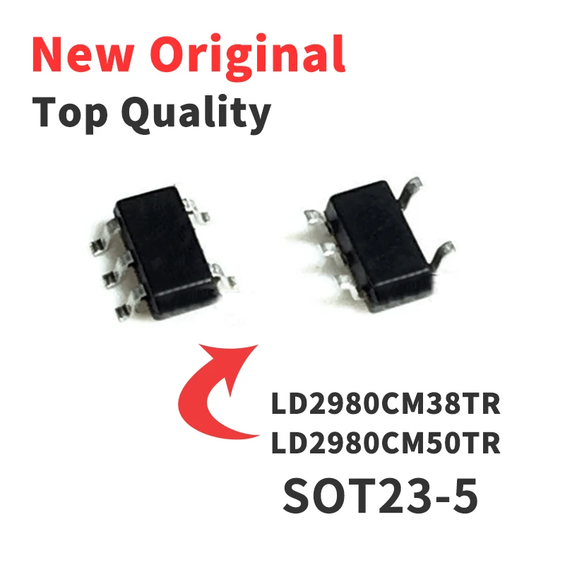 

10 шт. LD2980CM38TR LD2980CM50TR SOT23-5 Chip IC новый оригинальный