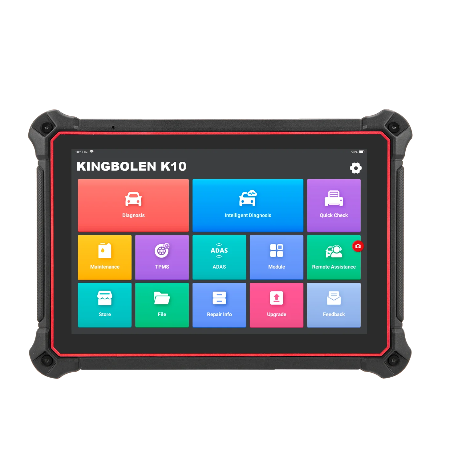 

KINGBOLEN K10 OBD2 10-дюймовый диагностический инструмент онлайн программирования, функция ADAS, 2 года бесплатного обновления, 28 специальный сброс