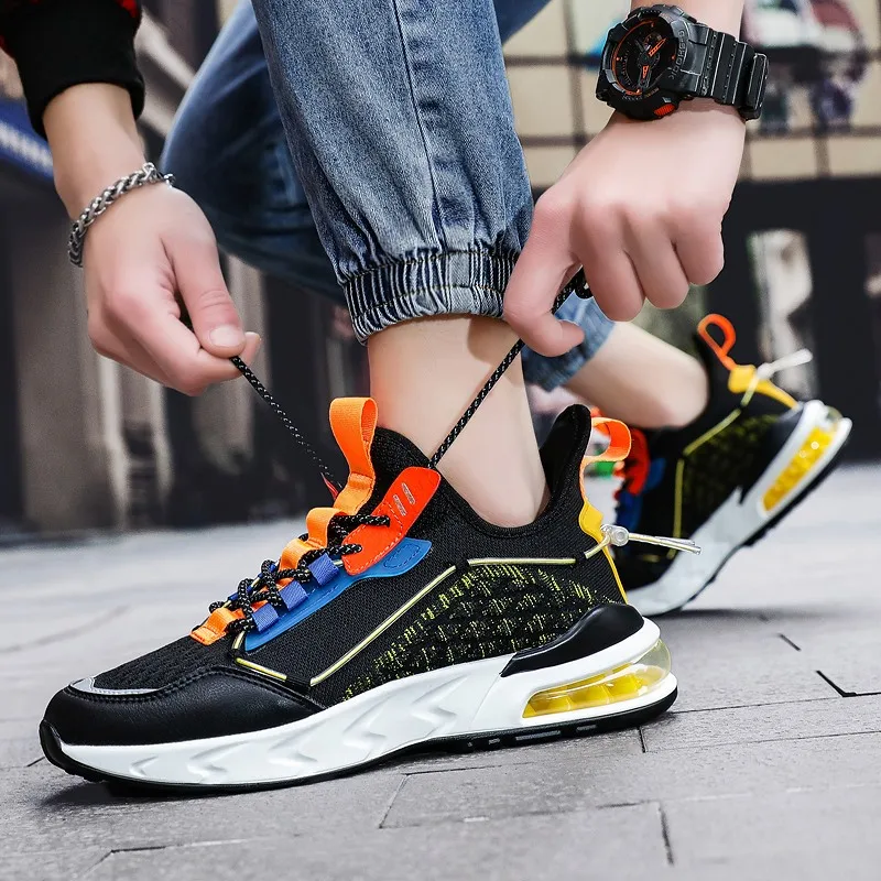 Men's Blade Running Shoes Breathable Sneakers Jogging Shoes Antiskid Damping Sports Male Training Zapatillas Hombre Footwear Man