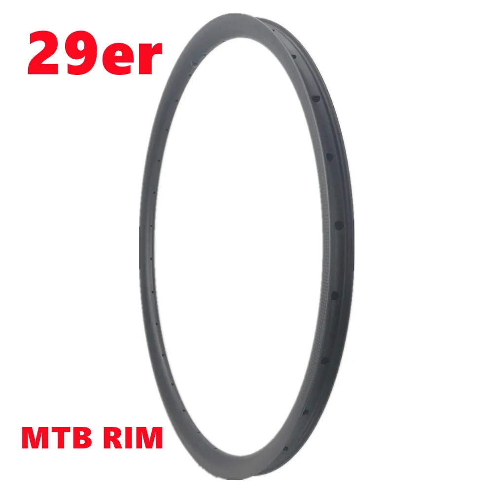 

Custom 28H Spoke Holes Matte UD MTB Carbon Rim 24mm Depth 30m Width 24x30 MTB Bicycle Wheel Rim Asymmetric XC 29er Bike Rim