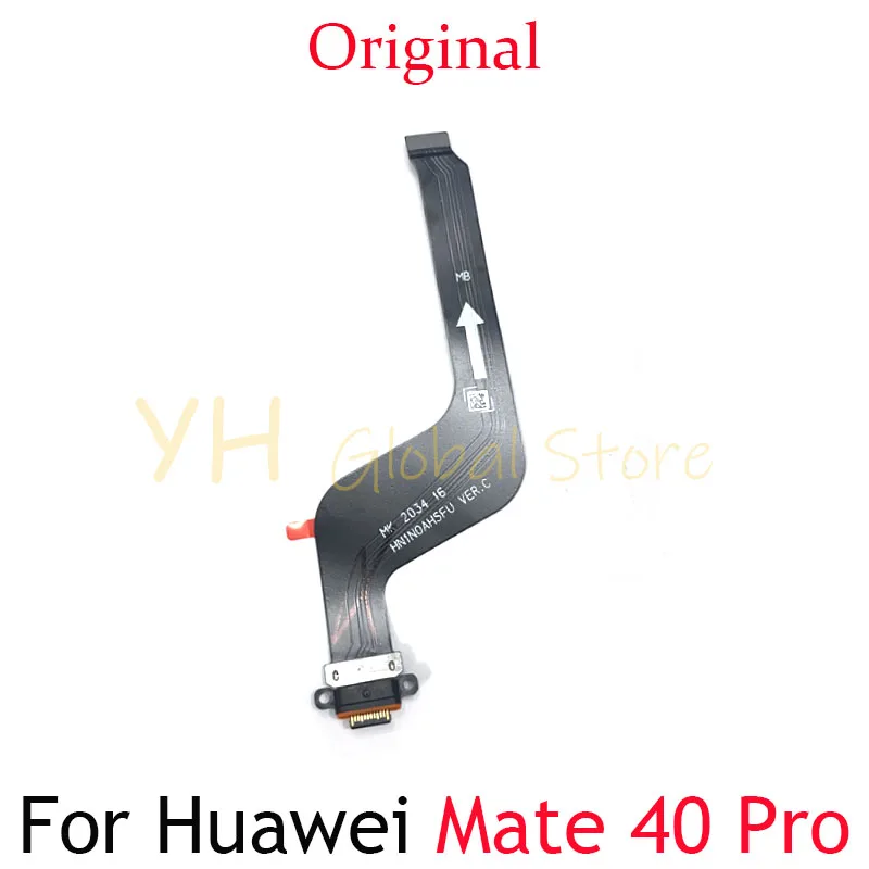 Для Huawei Mate 10 20 30 40 Pro USB зарядная плата док-порт гибкий кабель запасные части