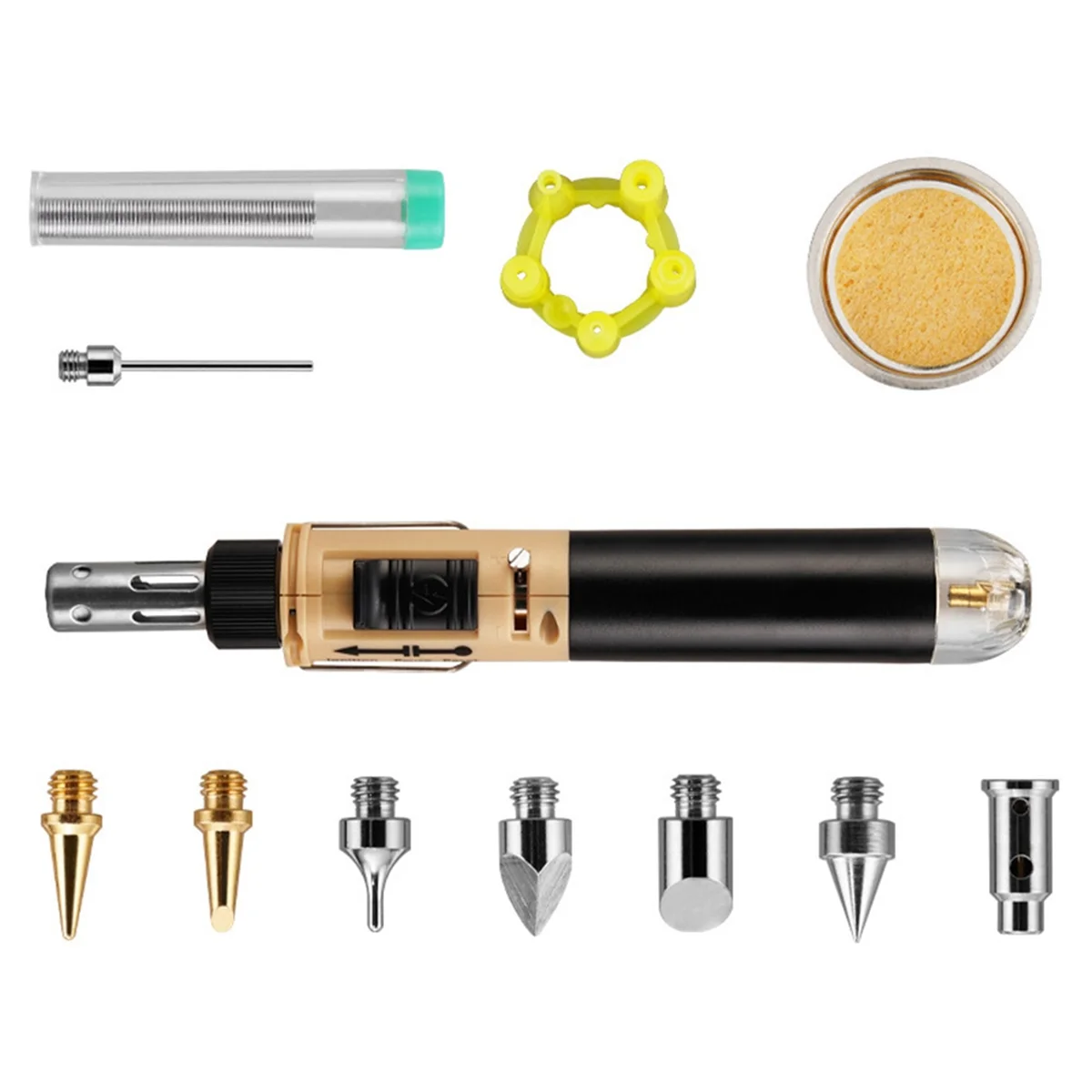 Беспроводной Газовый паяльник тепловая пушка фен регулируемый сварочный