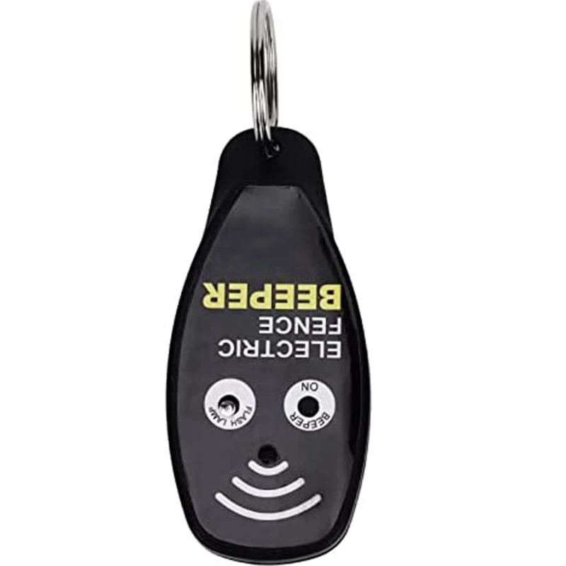 

Hot Fence Voltage Tester, Simple Red Light Electric Fence Beeper Weatherproof For Farm