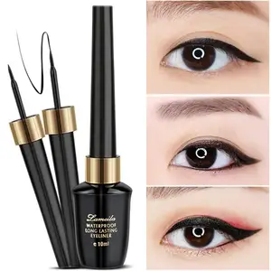 Waterproof Eyeliner Beauty Eyes Makeup Not Blooming Quick Dry Liquid Eyeliner Pen Easy To Color And 