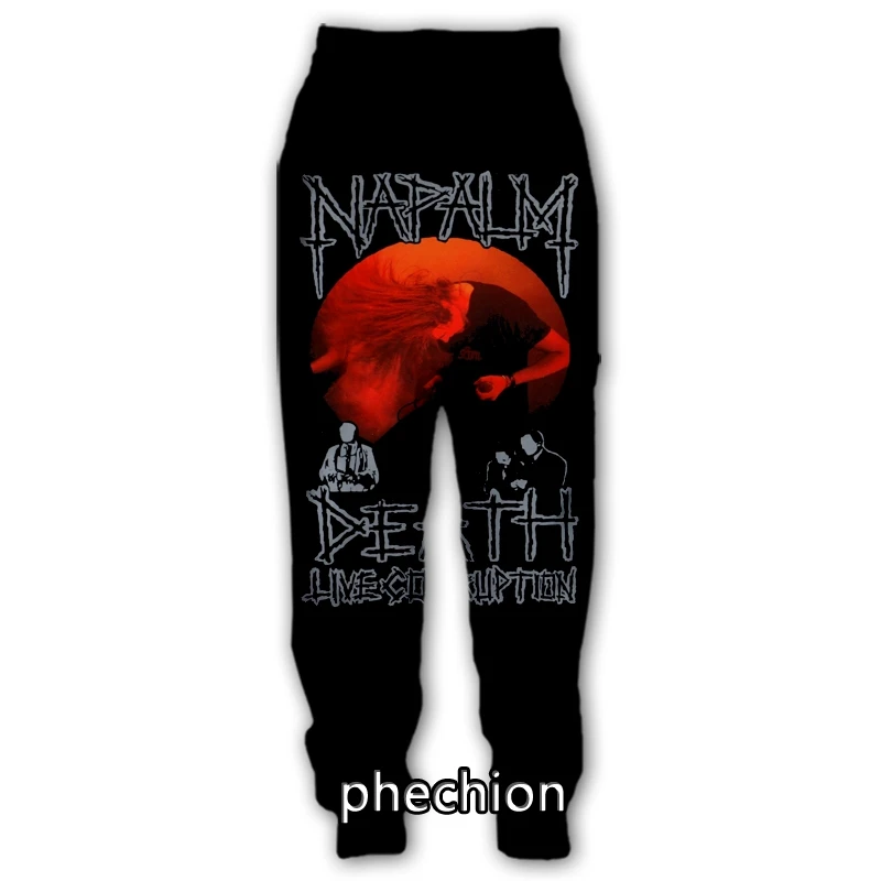Phechion новинка Мужская/женская одежда Napalm Death с 3D принтом модная Толстовка длинным