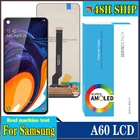 100% Оригинальный Amoled 6,3 ''дисплей для Samsung Galaxy A60 A606 A6060 Полный ЖК-сенсорный экран дигитайзер в сборе запасные части