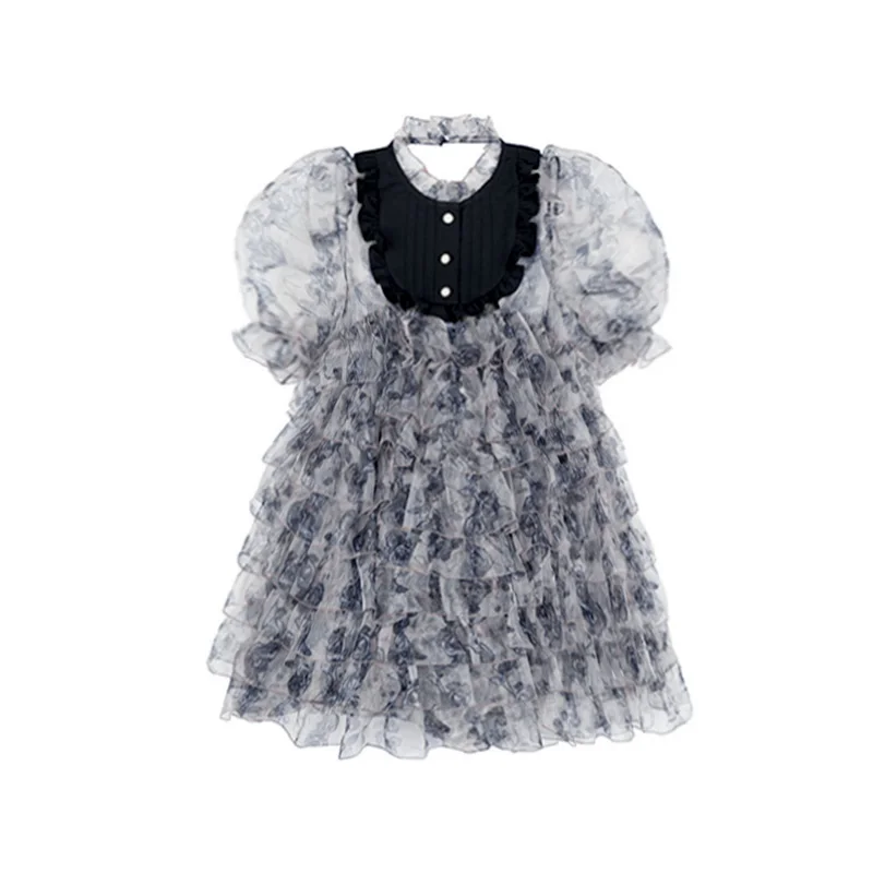 

Сценический наряд K-pop, женское Цветочное платье на день рождения, модная одежда, наряды для концертов, праздничная одежда, костюм для выступлений JL4188