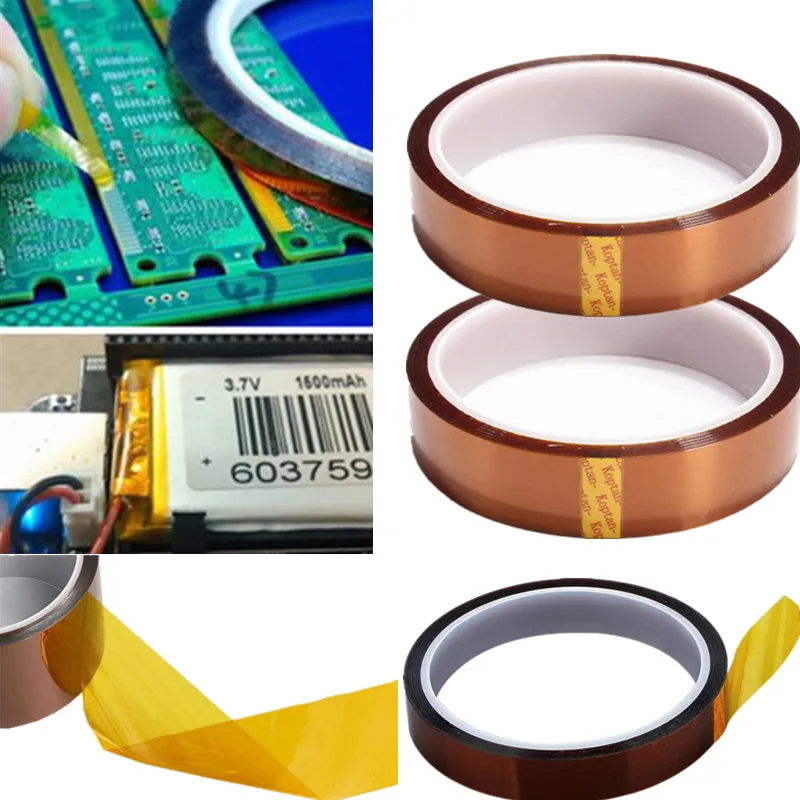 

33m brown polyimide material high temperature resistant insulating tape suitable for circuit board transformers Filament Tape