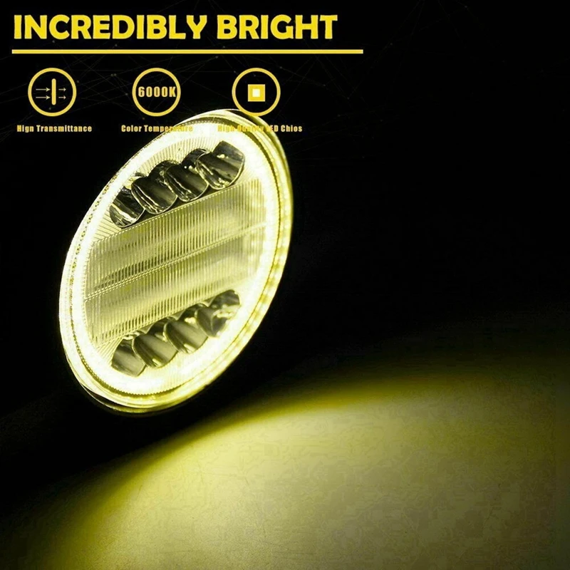 6 шт. 4-дюймовые фонари для внедорожников