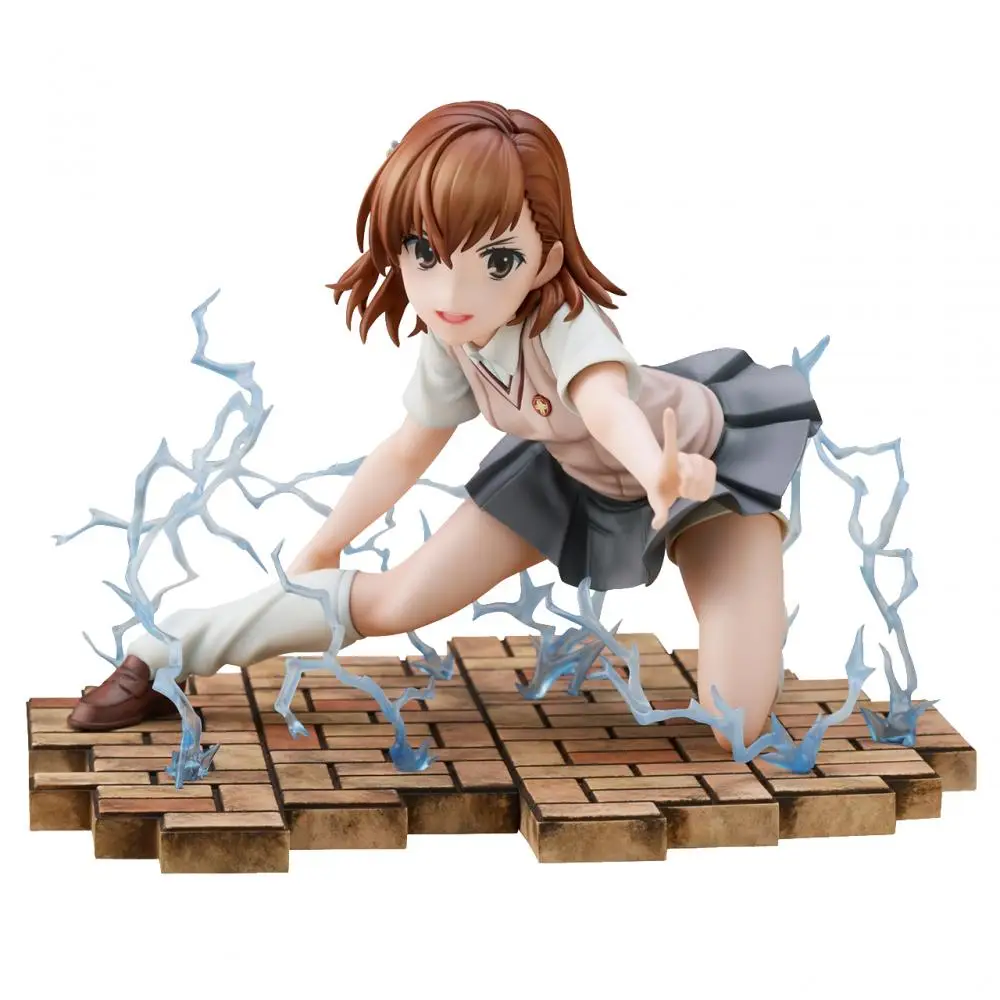

A Scientific Super Electromagnetic Gun Misaka Mikoto Japan Anime Figure Model Ornaments Collectibles Action Figures Toy