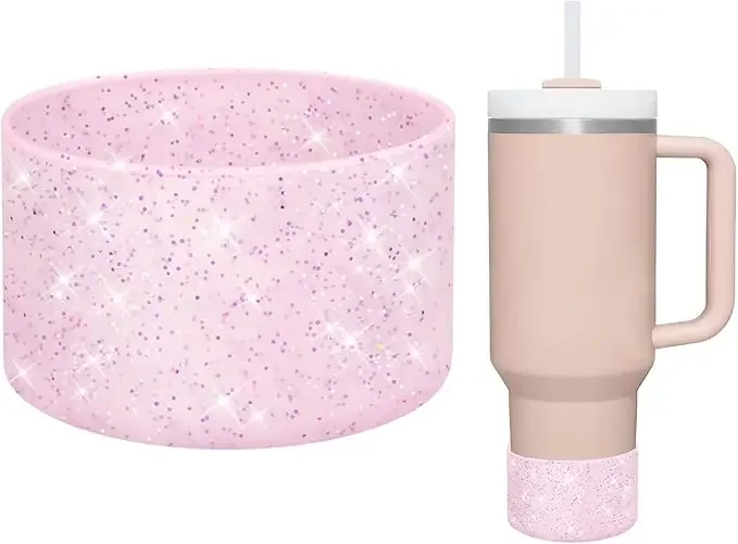 Силиконовая нижняя рукава для бутылки аксессуары чашек противоскользящая