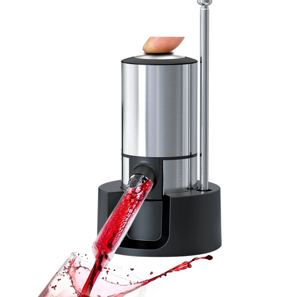 

Electric Wine Decanter Wine Dispenser One-touch Decanter Pourer Battery Operated Automatic Aerating Pourers Kitchen Party Tool