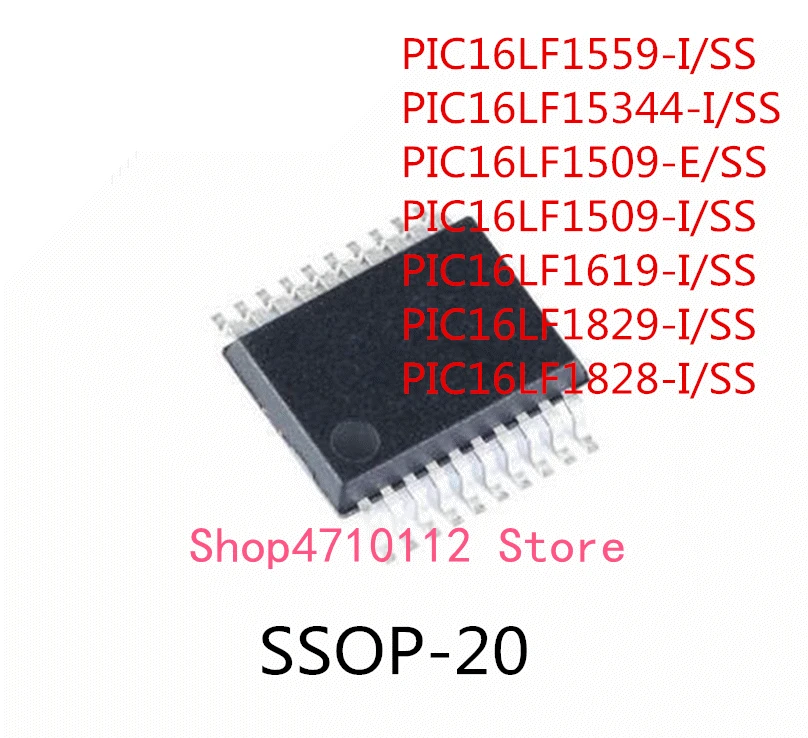 10 шт. Φ/SS PIC16LF1559-I/SS PIC16LF15344-I/SS PIC16LF1509-E/SS PIC16LF1509-I/SS IC