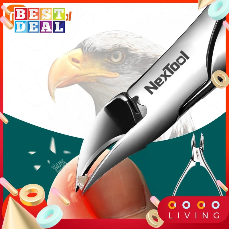 

Nextool Toenail Clippers Professional Pedicure Nail Anti-splash Ingrown Cutters Manicure Tools Built in Hidden Spring