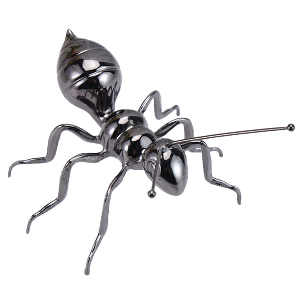 

Ant Figurines Animal Book Shelf Decor Metal Outdoor Decoration Study Room Desk Statue Home
