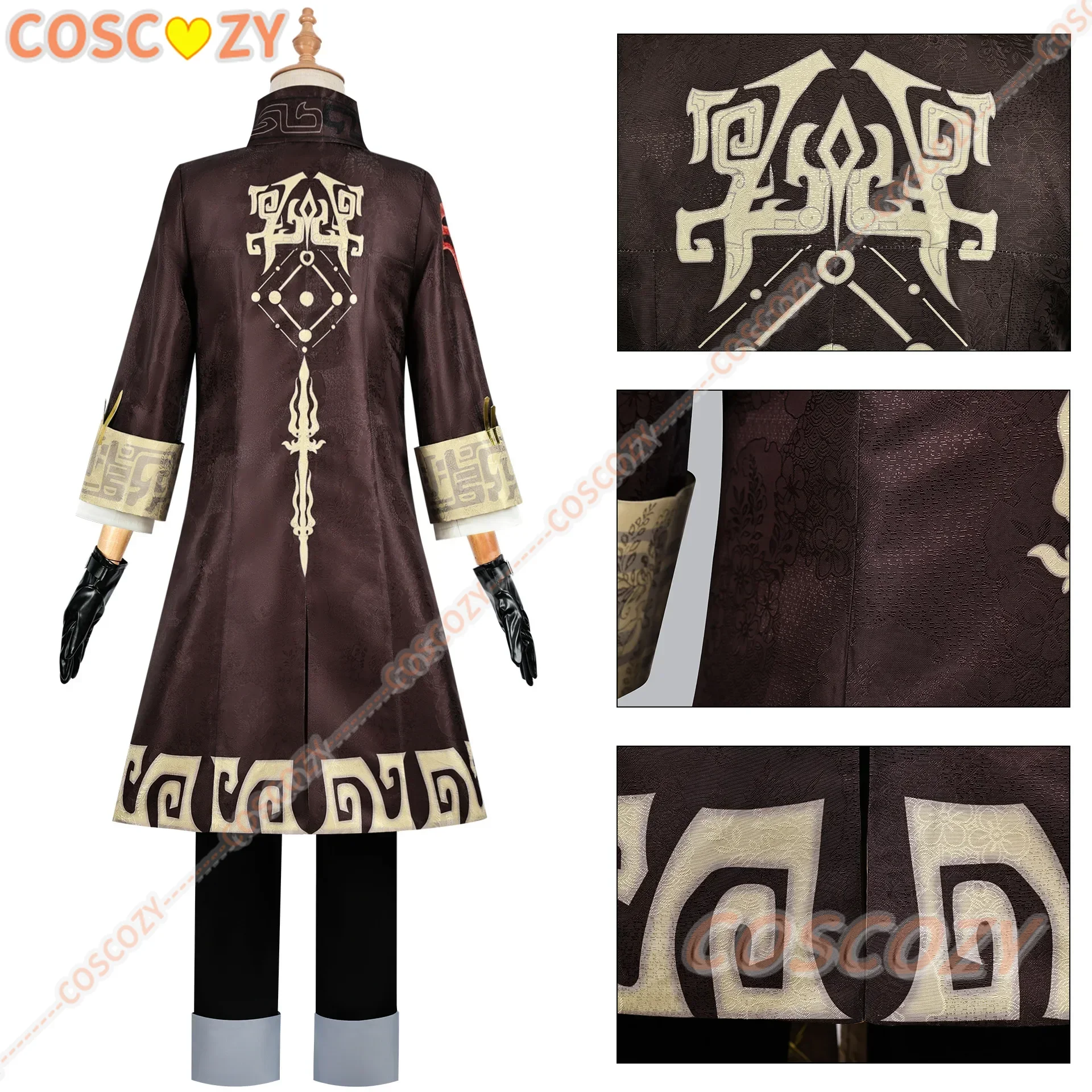 Игра Dragon Return Gui Long Chao Zhu Косплей Костюм Парик Древний Стиль Китайский Прилив