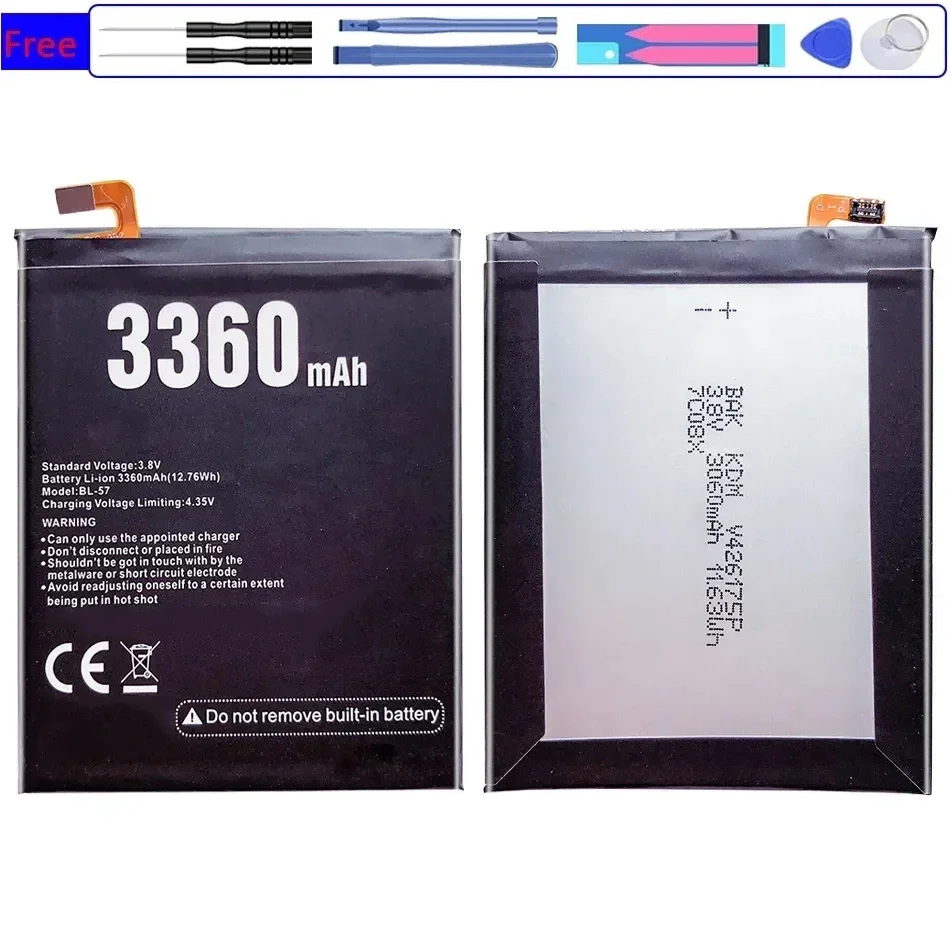 Аккумулятор мобильного телефона для Doogee Shoot 2 Bl-57 3360 мАч