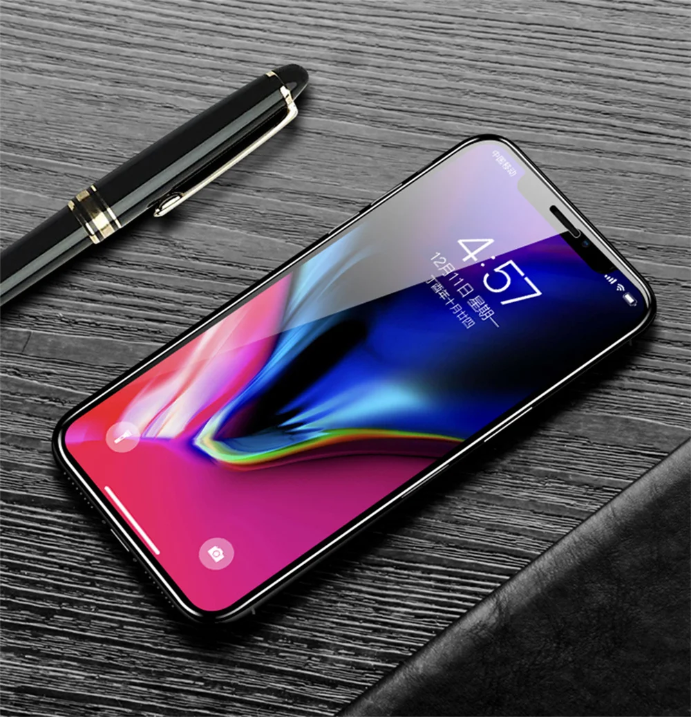 50PCS 20D Curved Edge Tempered Glass Full Screen Protector For iPhone 14 13 12 Xs MAX XR 7 8 plus Protective Film 10/20/50pcs