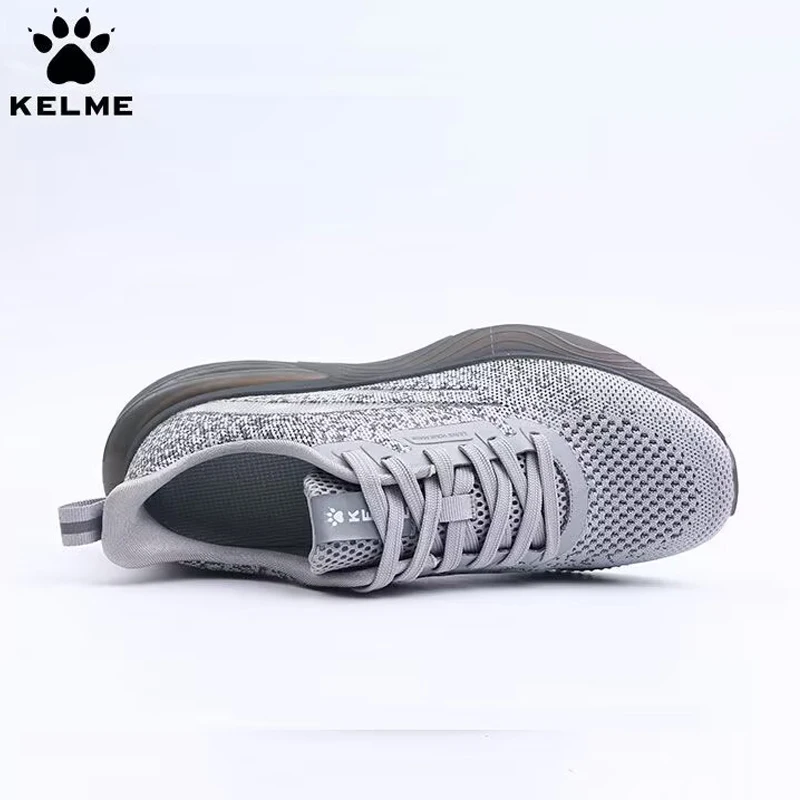 KELME Male Sneakers High Elastic Men's Running Shoes Breathable Women Luxury Jogging Sneakers Couple Casual Running Sneakers