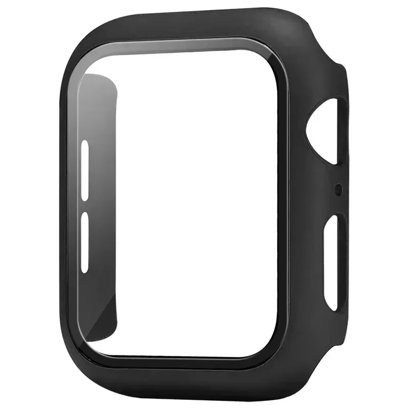 Закаленное стекло + чехол для Apple Watch 10 4246 мм Ultra2 49 мм, матовый защитный чехол для ПК iWatch 9 8 7 6 5 4 SE 45 мм 41 мм 44 мм 40 мм (art.: 3920cfd4e2122) - 3920cfd4e2122