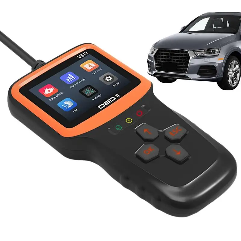 

Автомобильный сканер кодов, универсальный тестер кодов двигателя V317, автомобильные инструменты для автофургона, спортивного автомобиля, внедорожника, седана, минивэна и коридора, грузовиков