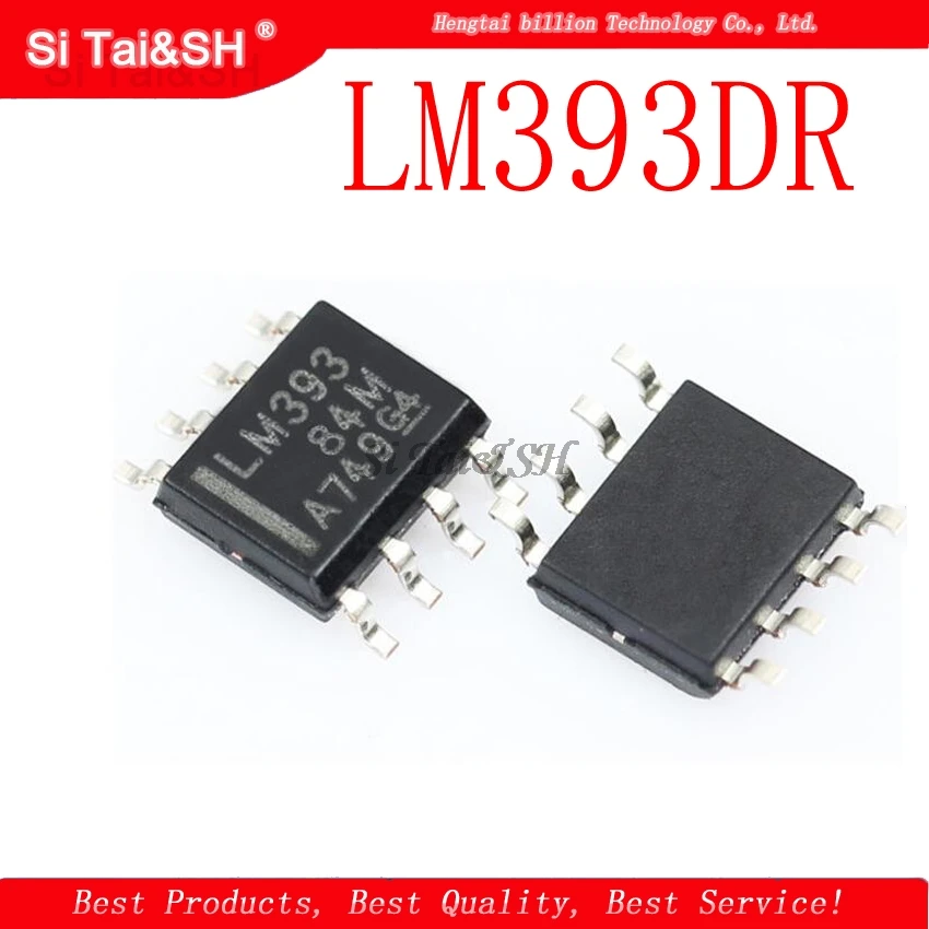 50 шт. LM393DR LM393 SOP8 SOP LM393DT LM393DR2G SMD новый оригинальный