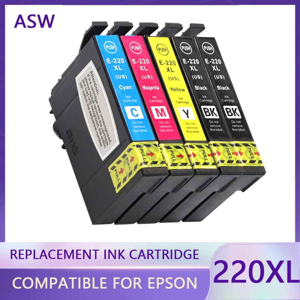 

220XL Compatible Epson T220 XL Ink cartridge For Epson WorkForce WF 2650 WF-2630 WF-2660 WF-2750 WF-2760 XP-320 XP-420 XP-424