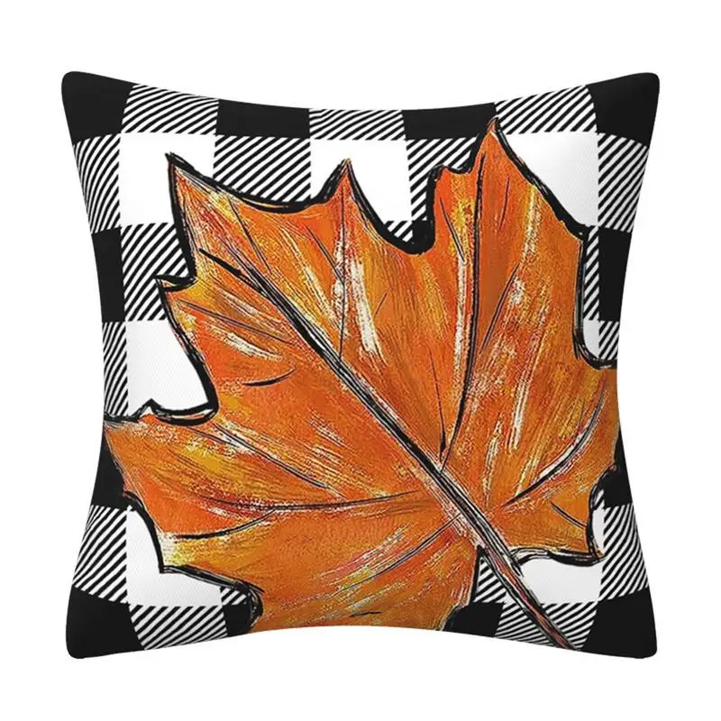 

Регулируемые наволочки, многоразовые декоративные подушки с изображением оранжевой тыквы