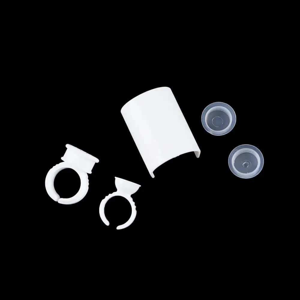 Красота пластиковый набор инструментов для прививки ресниц белый макияжа поддон