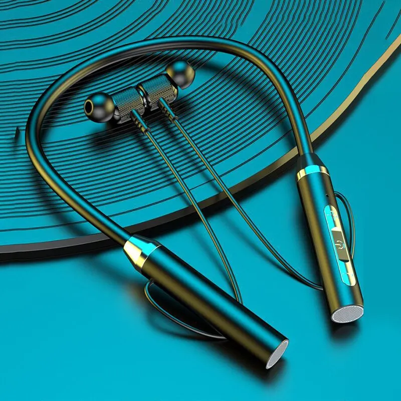 Долговечные беспроводные Bluetooth-наушники с шейным ремешком G01 и ...