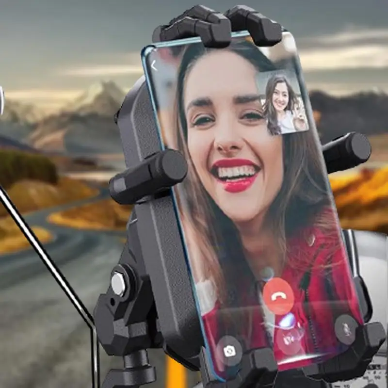 Беспроводное зарядное устройство для мотоцикла держатель мобильного телефона с