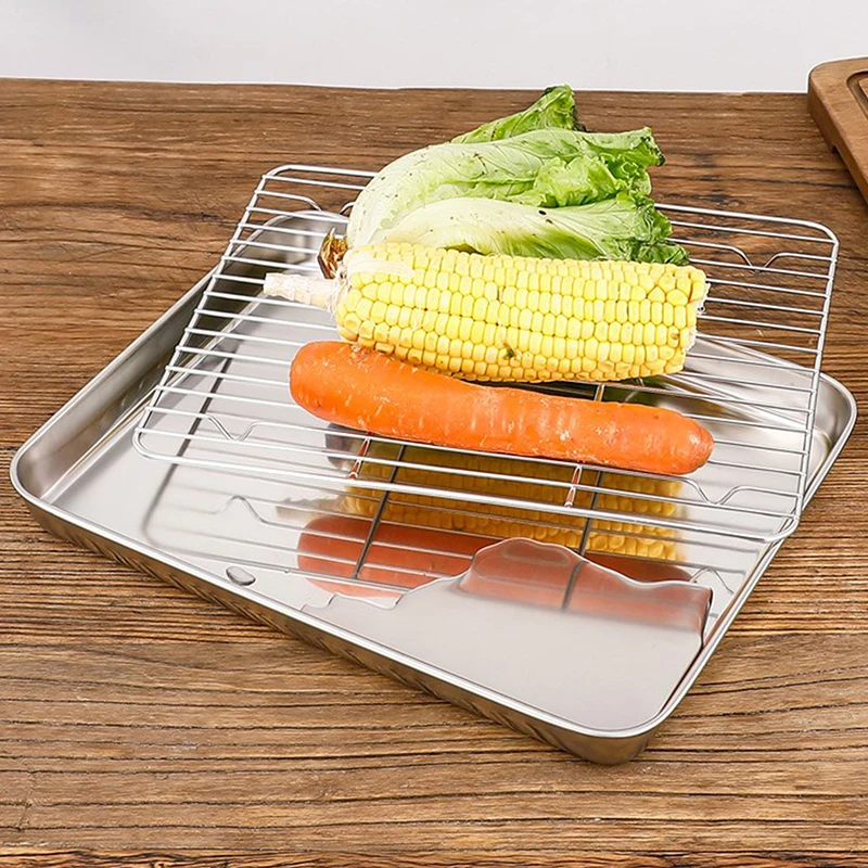 Форма для выпечки из нержавеющей стали с проволочной стойкой противень тортов