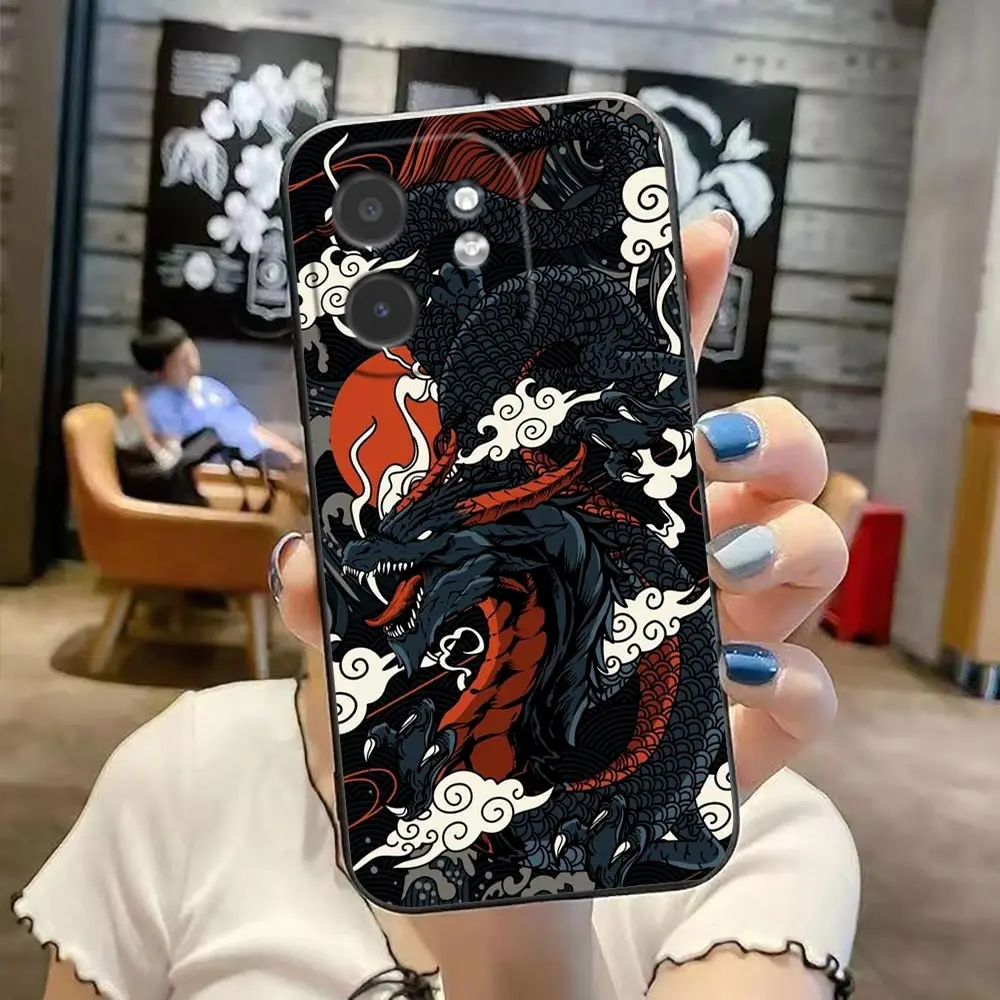 Фото Чехол для телефона с рисунком красочного дракона для Infinix NOTE 12 GT 20 30 40 50 50X 60 TECNO POVA NEO 2 4 5 6 7 Pro Funda Shell Capa №2