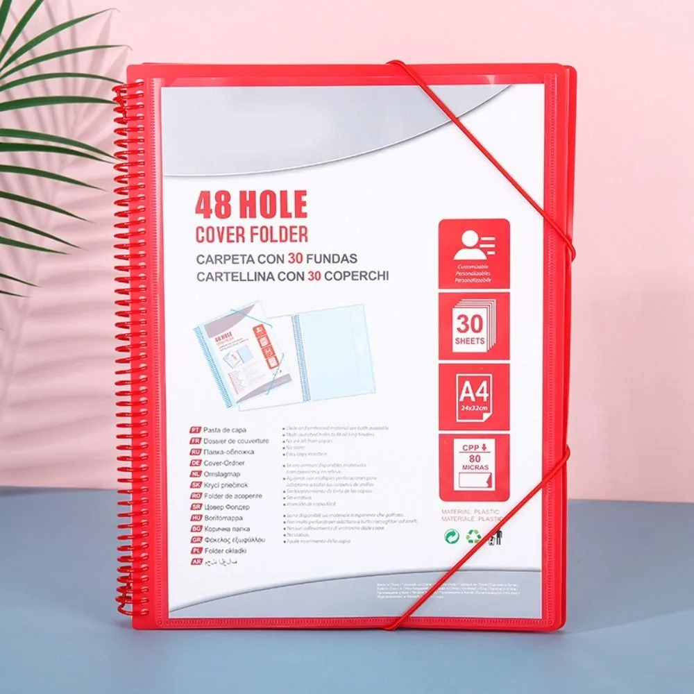 

Multi-function A4 File Folder Office Storage Tools Binder Documents Organizer Booklet File Pouch Papers Storage Bag Office