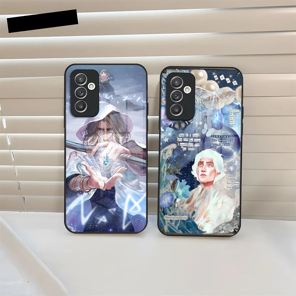 Чехол для телефона Game L-Lol A- Arcane Viktor Glass Samsung Galaxy S20 S24 S21 S22 S23 Ultra Fe Plus A34 A54 A16 A24 A52 A53 M54 Co