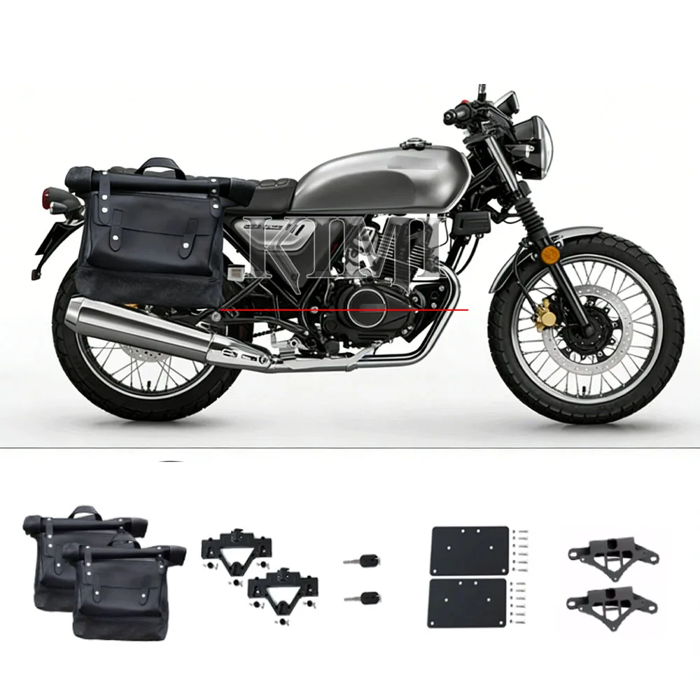 Фото Для HONDA CGX150 CGX 150 мотоцикла, быстросъемная боковая сумка, боковая сумка, подставка, спинка, задняя полка, модификация, аксессуары №5