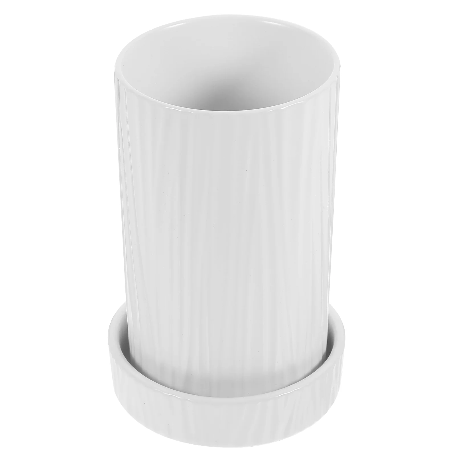 

Ceramic Utensil Holder Countertop Kitchen Utensil Pot Utensil Jar Ceramic Cutlery Drain Holder