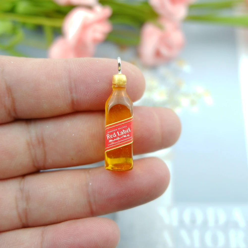 Подвески в виде спиртовых напитков для изготовления ювелирных изделий