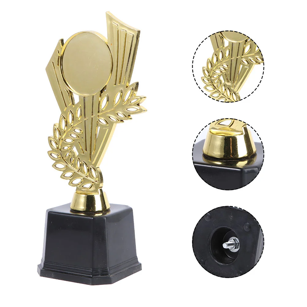 

2Pcs Children Trophy Competition Trophy Kids Awards Game Trophy for Awards School