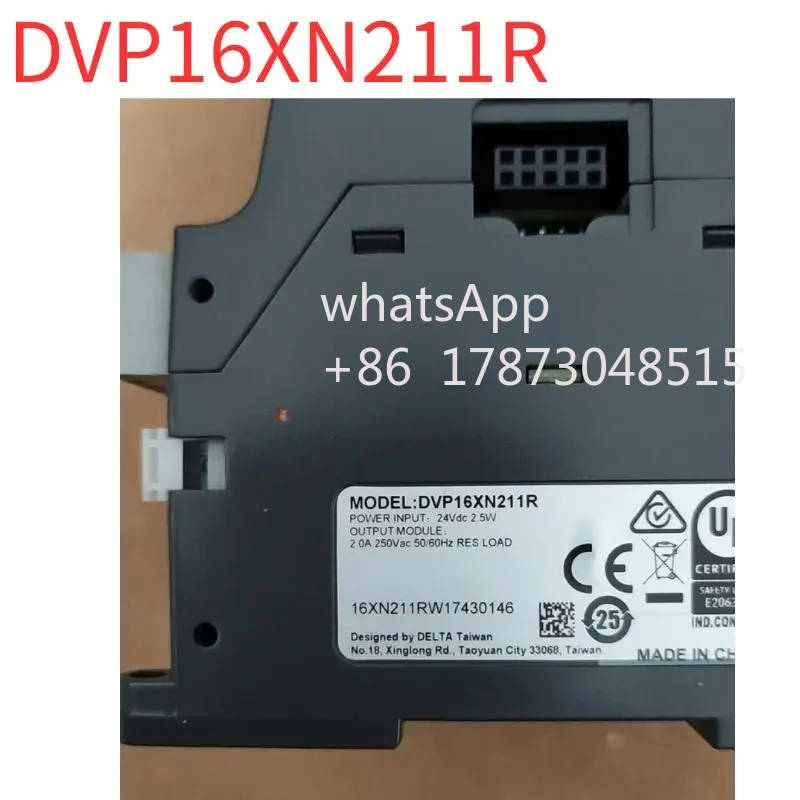 Б/у оригинальный ПЛК DVP16XN211R DVP16XN211T